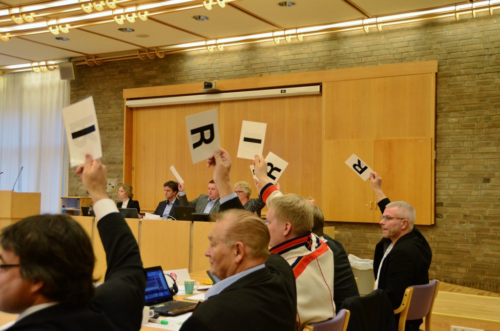 Saken om å støtte heving av statusen til kvensk språk ble enstemmig vedtatt. KUVA Kari Bjørkli Thomassen, Finnmark Fylkeskommune