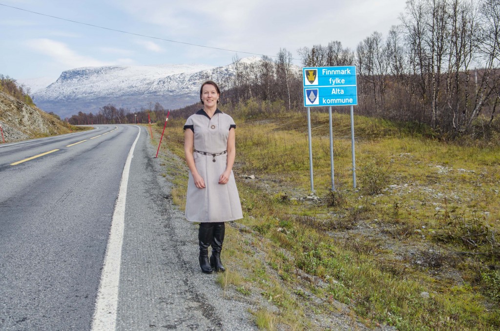 Hilja Huru, leder av Norske Kveners Forbund - Ruijan Kveeniliitto. KUVA HEIDI NILIMA MONSEN 