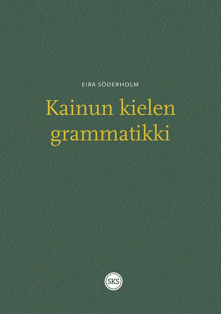 Forsiden til Kainun kielen grammatikki.