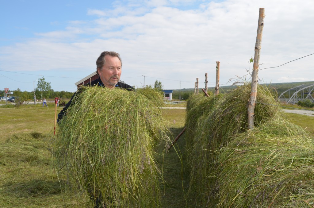 Jan Daleng var hesjemester under årets Kipparifestival. KUVAT HEIDI NILIMA MONSEN