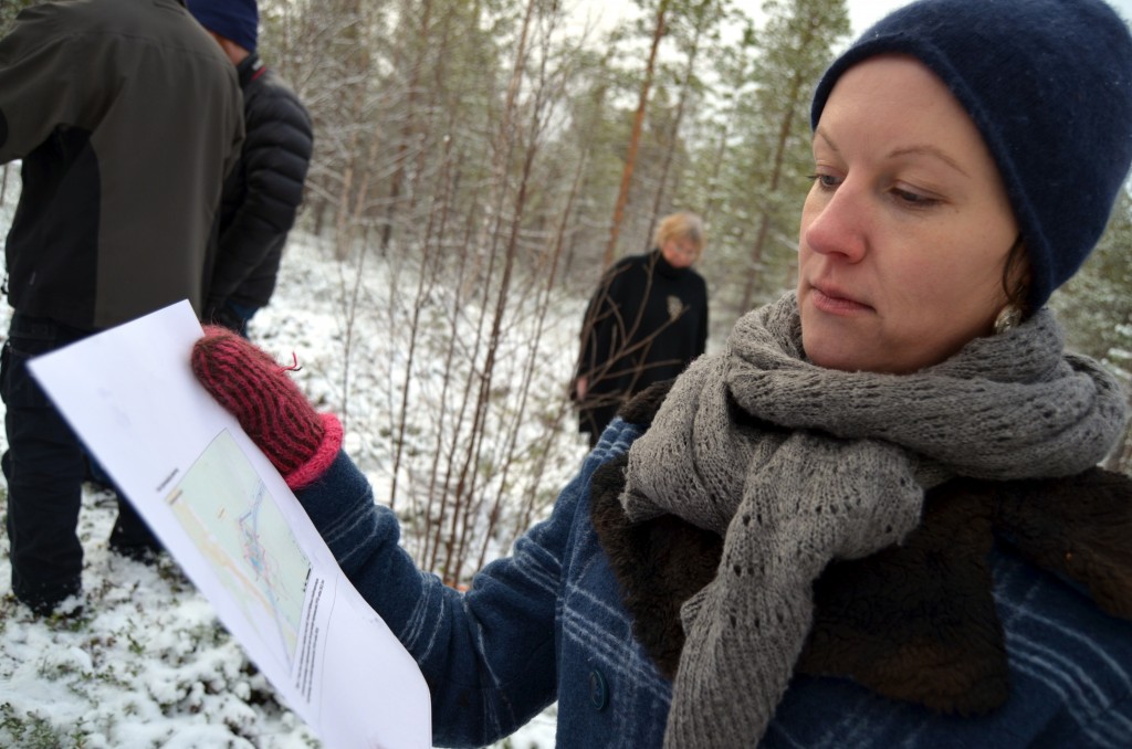 NKF, her ved leder Hilja Huru (t.v.), klagde inn tjæremilsvedtaket til Olje- og energidepartementet, men fikk avslag. KUVA HEIDI NILIMA MONSEN