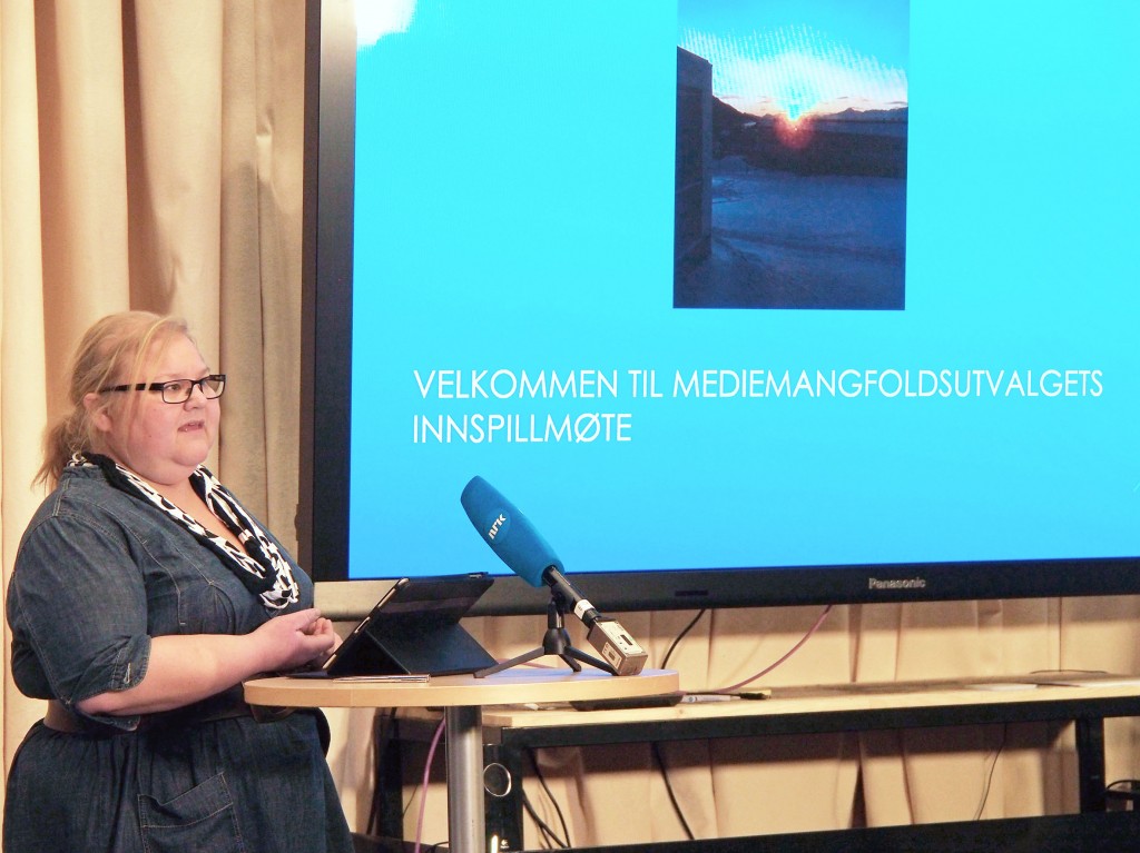 – Å bygge opp Ruijan Kaiku til ukeavis ville bidra til et fortsatt mediemangfold i Norge, sier redaktør Heidi Nilima Monsen i Ruijan Kaiku KUVAT: LIISA KOIVULEHTO