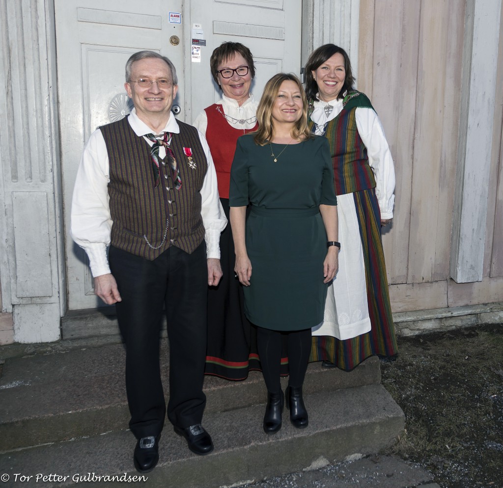 Terje Aronsen, Anne Wilhelmsen, Anne Karin Olli og Beate Wilhelmsen. KUVA TOR PETTER GULBRANDSEN