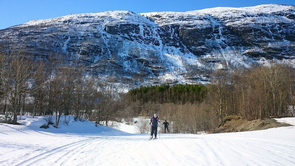 Det ble også tid til en skitur under leiren. 