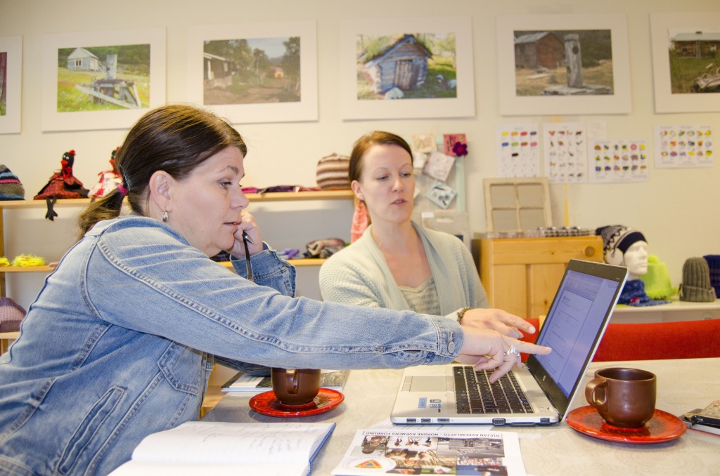 Trine Noodts engasjement ble vekket etter et møte med NKF-leder Hilja Huru på Kvenstua i Alta. KUVA HEIDI NILIMA MONSEN