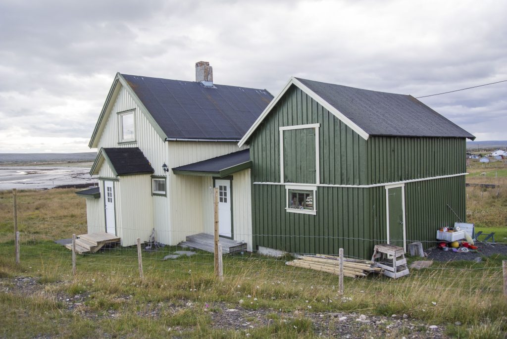 Dette Varangerhuset står i Skallelv. KUVA HEIDI NILIMA MONSEN