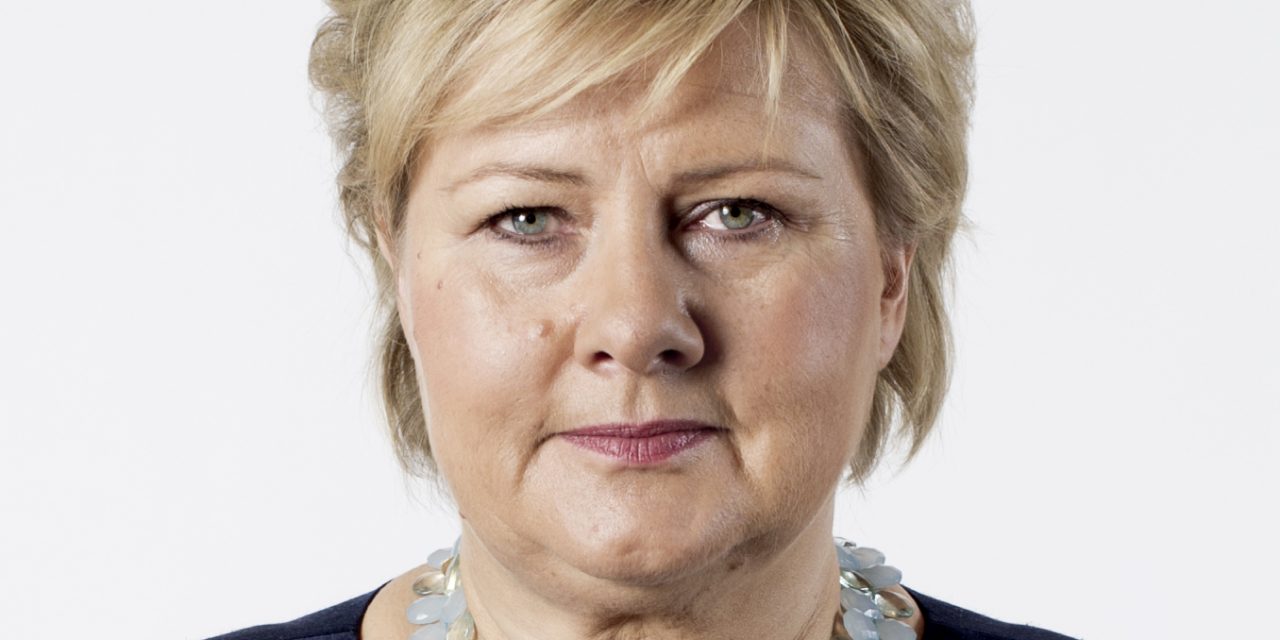 Statsminister Erna Solberg i Alta på Kvenfolkets dag