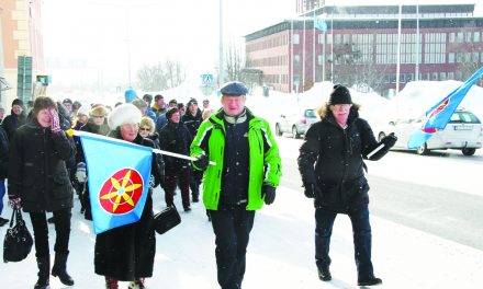 Kvenflagget får ikke offentlig godkjenning.