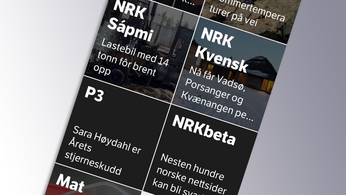 Nå finner du NRK Kvensk i NRK-appen