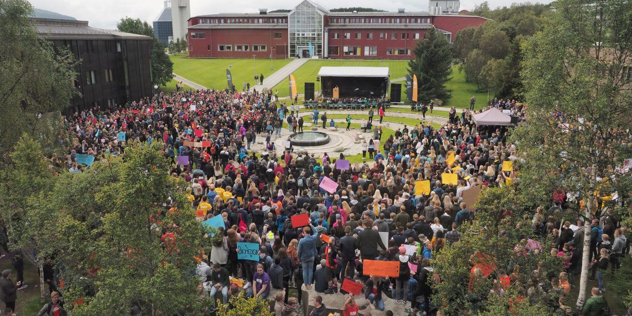 Universiteetin syksysemesteri oon alkanu