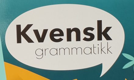 Fersk fra trykken – ny kvensk gramatikk