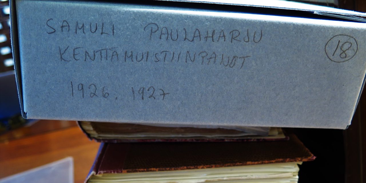 Paulaharju-arkivet og andre perler er åpne for besøkende