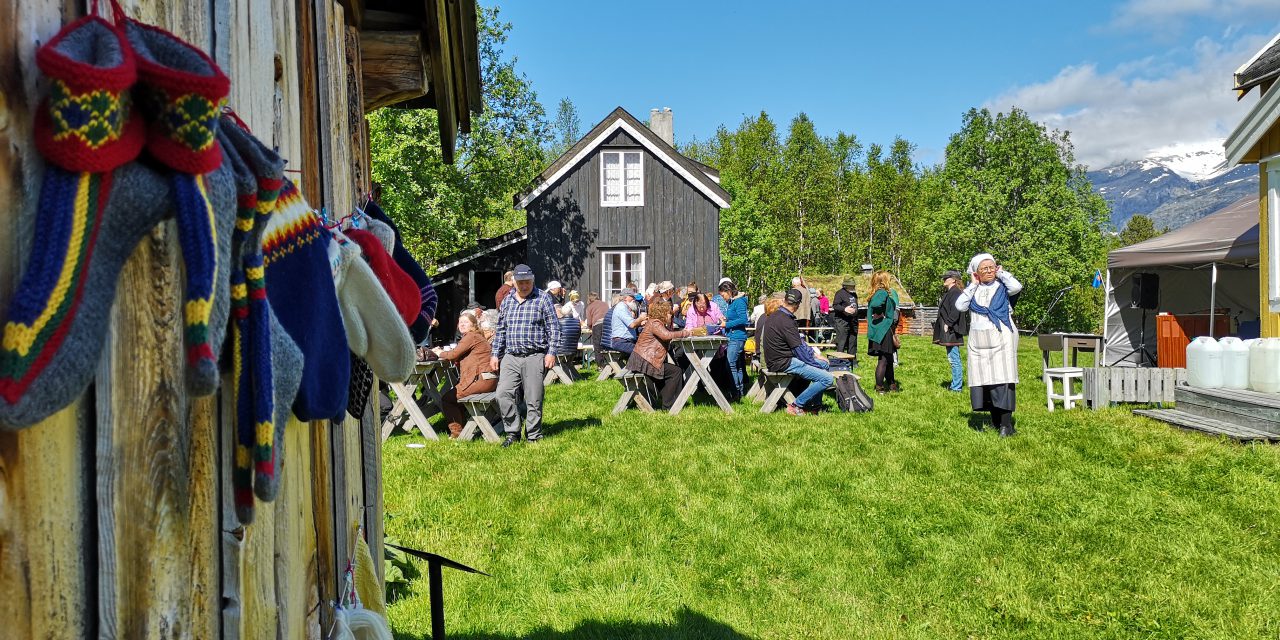 Glimt fra søndagens familiedag på Tørrfoss kvengård