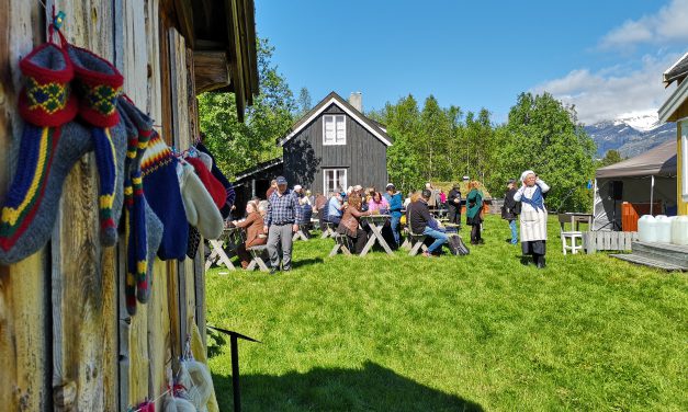 Glimt fra søndagens familiedag på Tørrfoss kvengård
