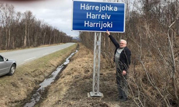 Endelig skiltes det på kvensk i Tana