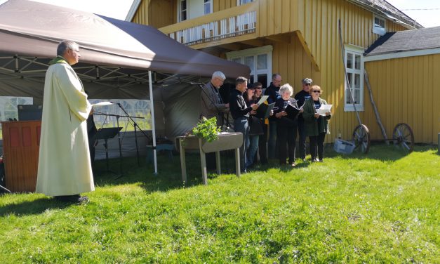 Kvensalme i strålende sol
