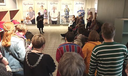 Braksuksess for utstillingsåpning
