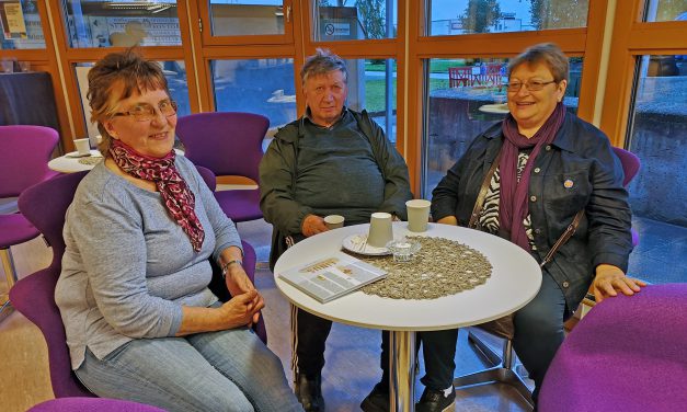 – Jeg skal stille opp på pratekveldene så lenge jeg lever