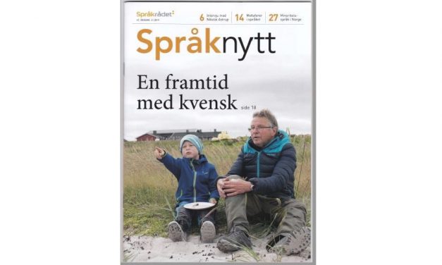 Kvensk som tema i Språknytt