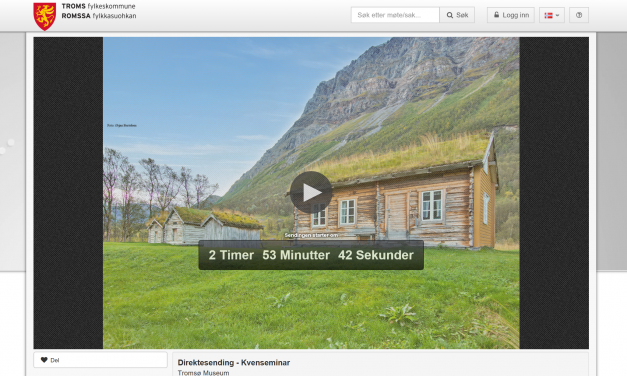 Skjer i dag: Følg Kvenseminaret 2019 på nett