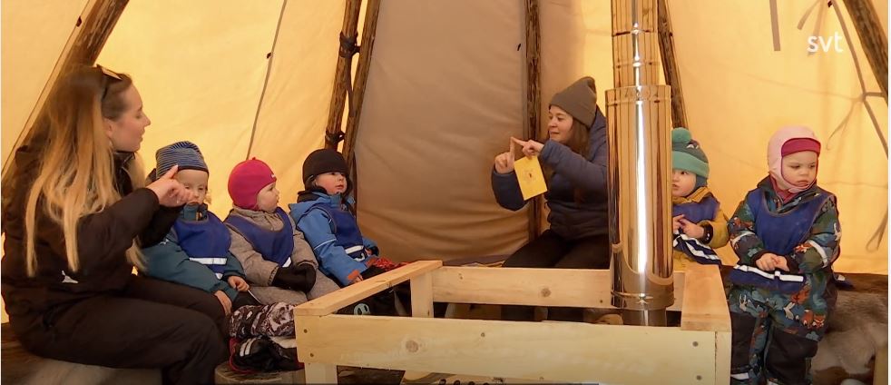Her lærer barna samisk, finsk og meänkieli