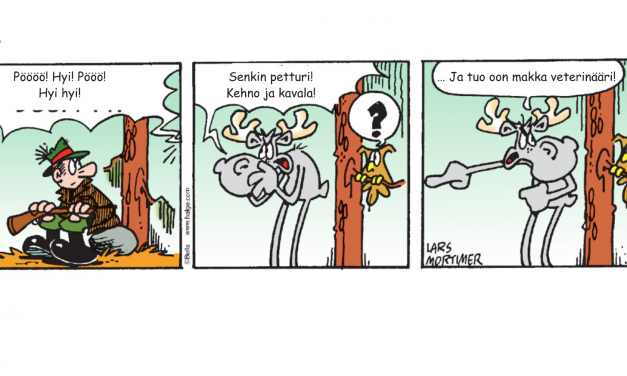 Kuvasarjoi ja vitsii • Tegneserier og vitser