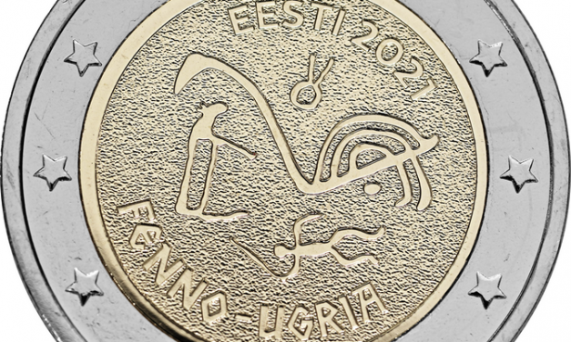 Betal med finsk-ugrisk prydet mynt