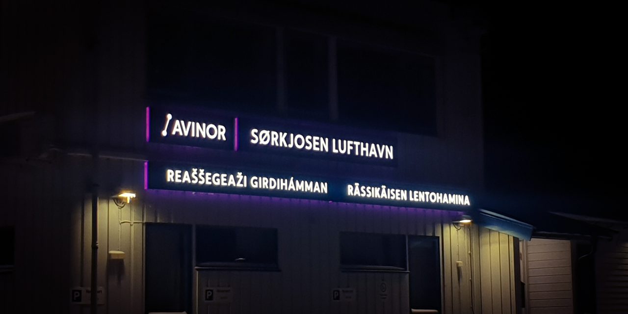 Fem lufthavner med kvensk navn