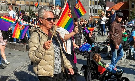 Synlige kvener under Trondheim Pride