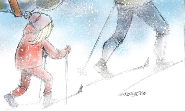 Løftebrudd i vinterstorm