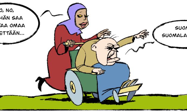 Kuvasarjoi ja vitsii • Tegneserier og vitser