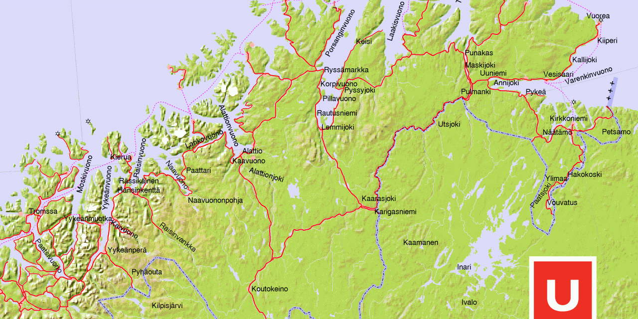 Kvenske stedsnavn er mest utbredt nord i landet, men hvor ellers ser vi dem?