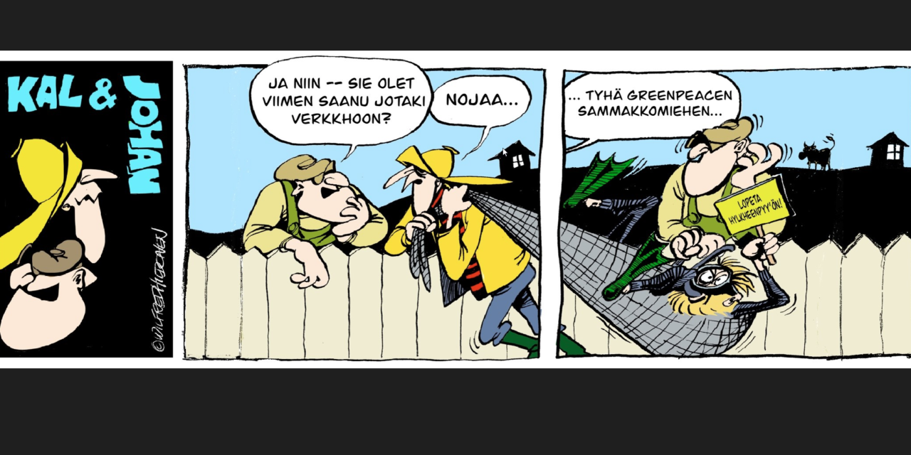 Tegneserier og vitser • Kuvasarjoi ja vitsii