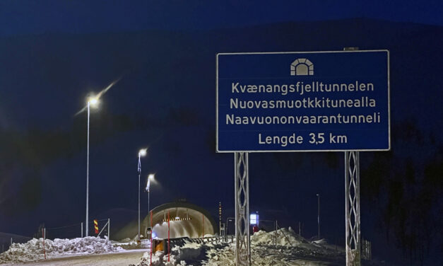 Naavuononvaarantunneli er åpnet