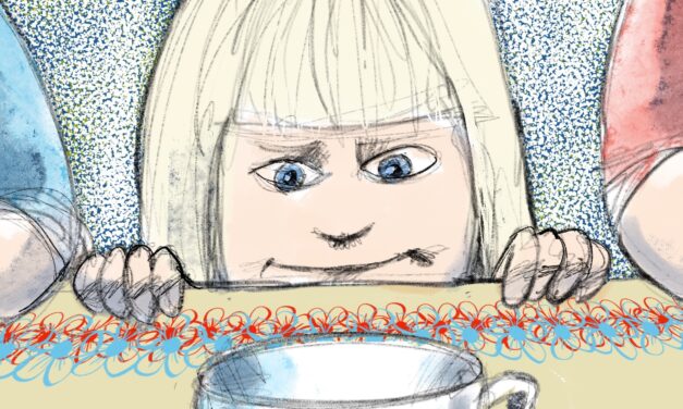 Gruggens gleder: Sannsigersken under bordet