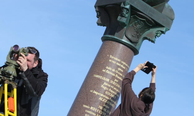 Kunstneriske uttrykk med utgangspunkt i Struves meridianbue