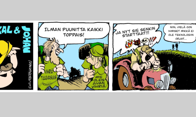 Tegneserier og vitser • Kuvasarjoi ja vitsii