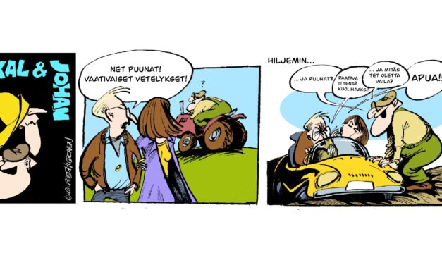 Tegneserier og vitser • Kuvasarjoi ja vitsii