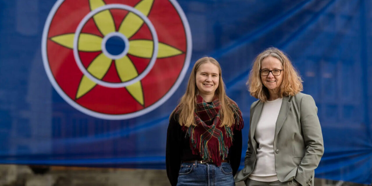 Flagget for kvenene: Håper andre følger etter
