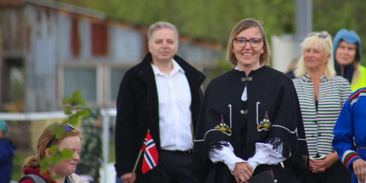 Kongebesøk: Fikk høre om kvenene