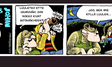 Tegneserier og vitser • Kuvasarjoi ja vitsii