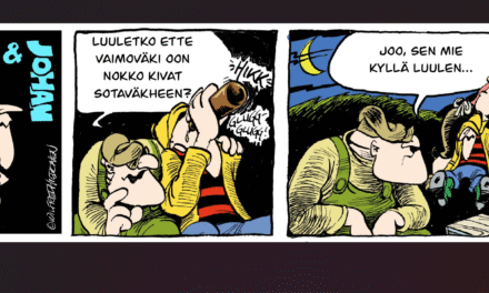 Tegneserier og vitser • Kuvasarjoi ja vitsii