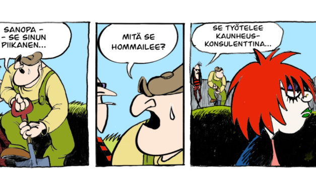 Tegneserier og vitser • Kuvasarjoi ja vitsii