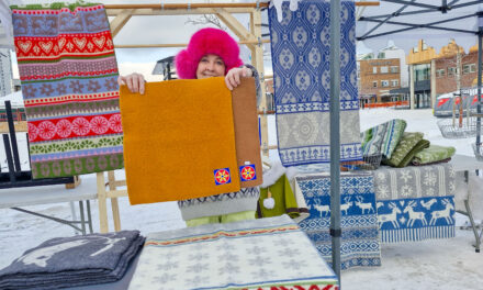 Hun passer på så ingen glemmer kvensk