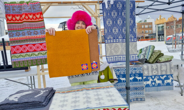 Hun passer på så ingen glemmer kvensk