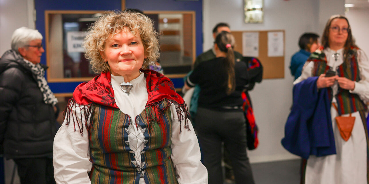 Hedret våre fanebærere i sin tale for dagen