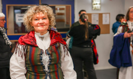 Hedret våre fanebærere i sin tale for dagen