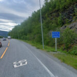 Her var vegvesenet usedvanlig tidlig ute