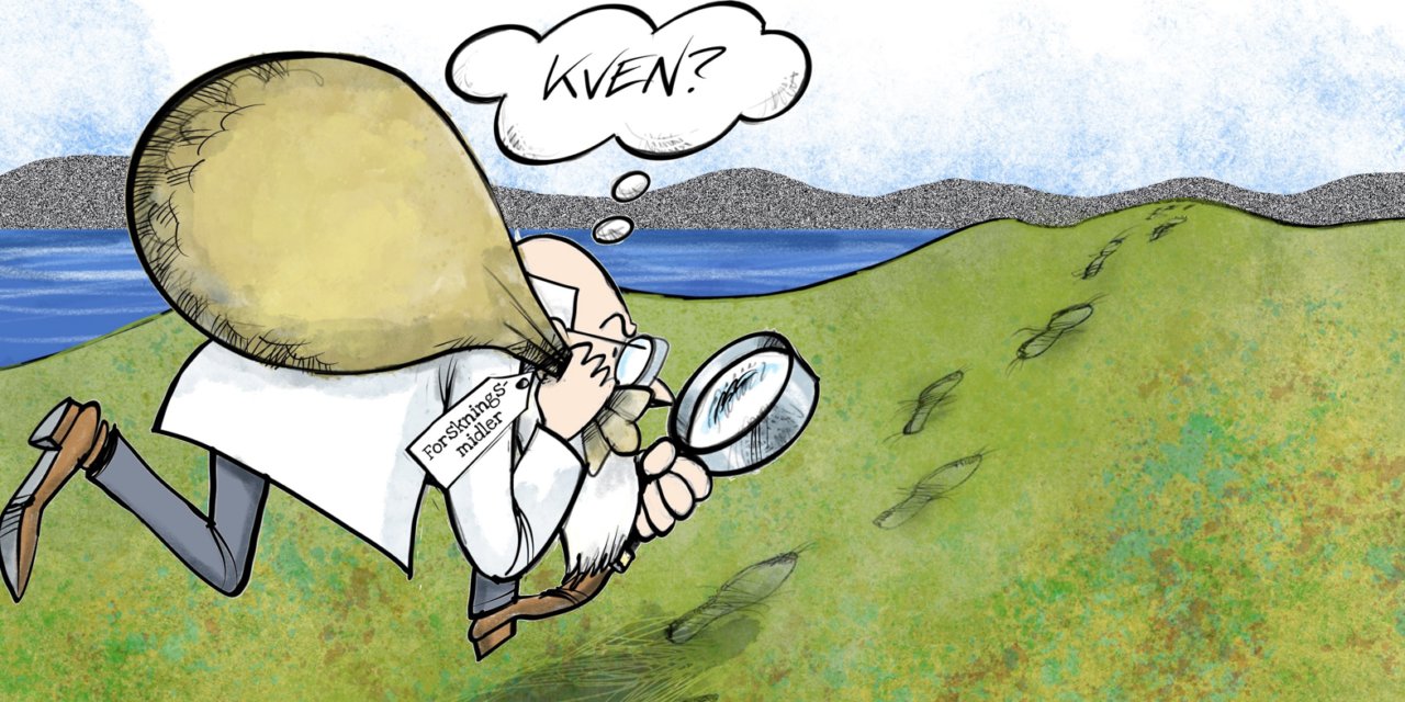 Snakker vi bortblåste greier? • Puhumako eđesmenheistä assiista?