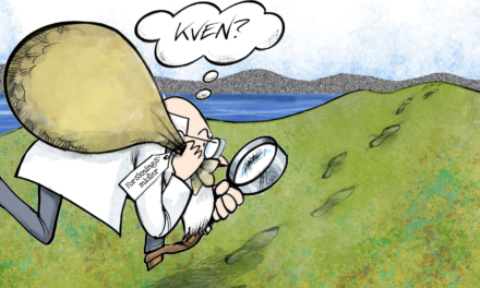 Snakker vi bortblåste greier? • Puhumako eđesmenheistä assiista?